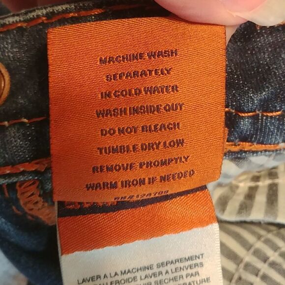 Perfect Raw Hem EUC Rock Revival KELLY Bootcut Jeans 28--- 30" inseam - Picture 12 of 12